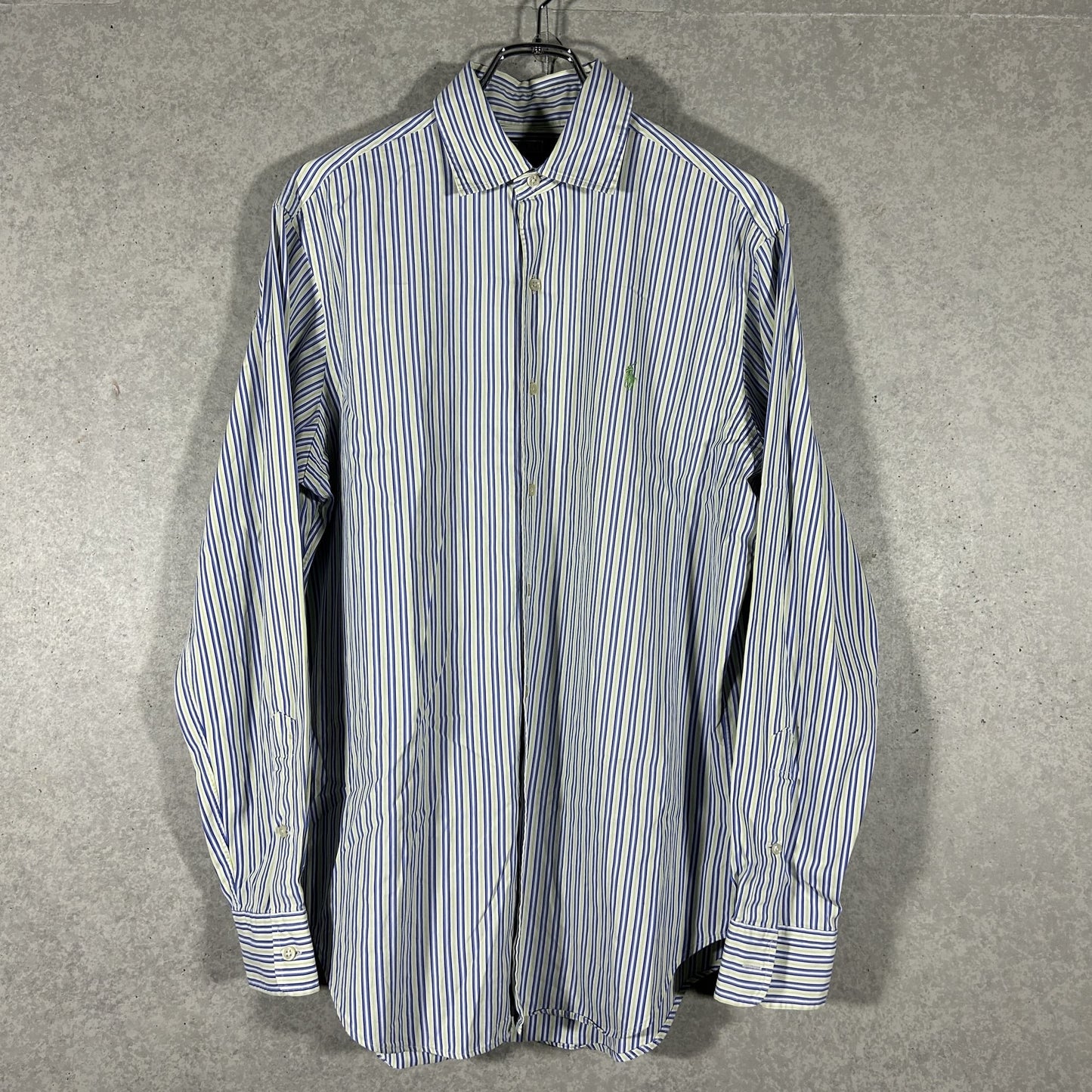 "Ralph Lauren" broad color stripe shirt