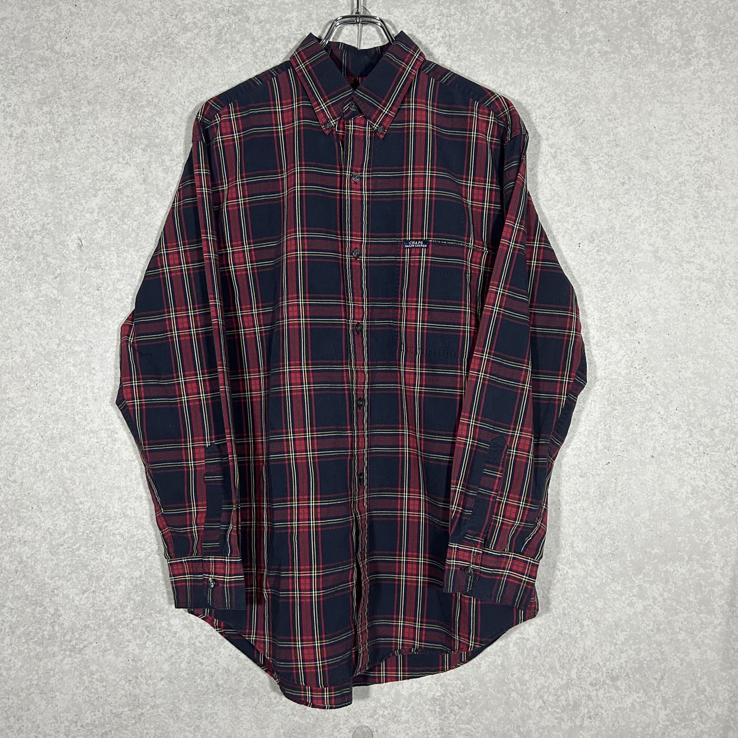 "Ralph Lauren CHAPS" check  shirt