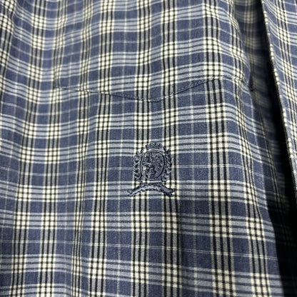 "Tommy Hilfiger"  90‘s blue gingham check shirt