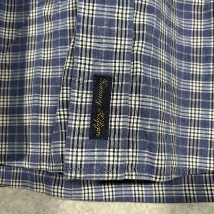 "Tommy Hilfiger"  90‘s blue gingham check shirt