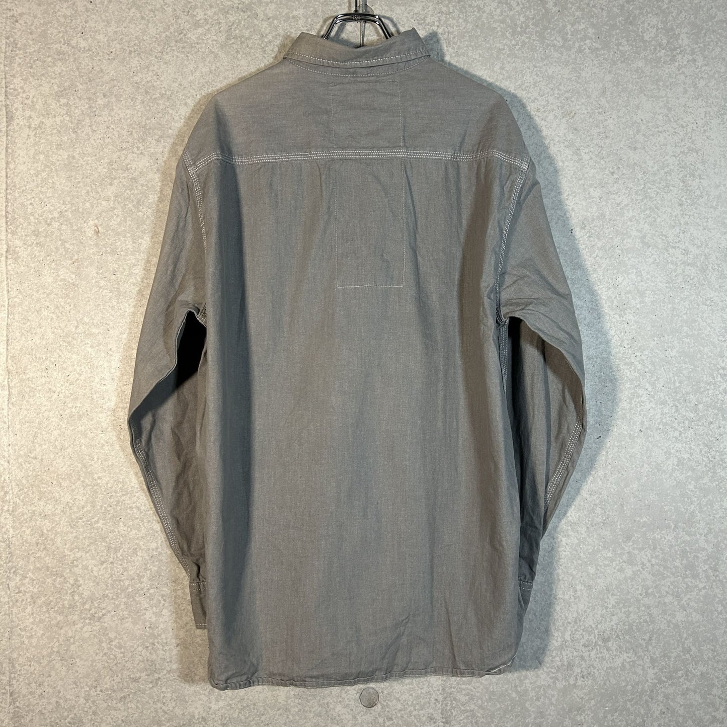 "NAUTICA" gray denim shirt