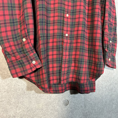 "Ralph Lauren" red check shirt