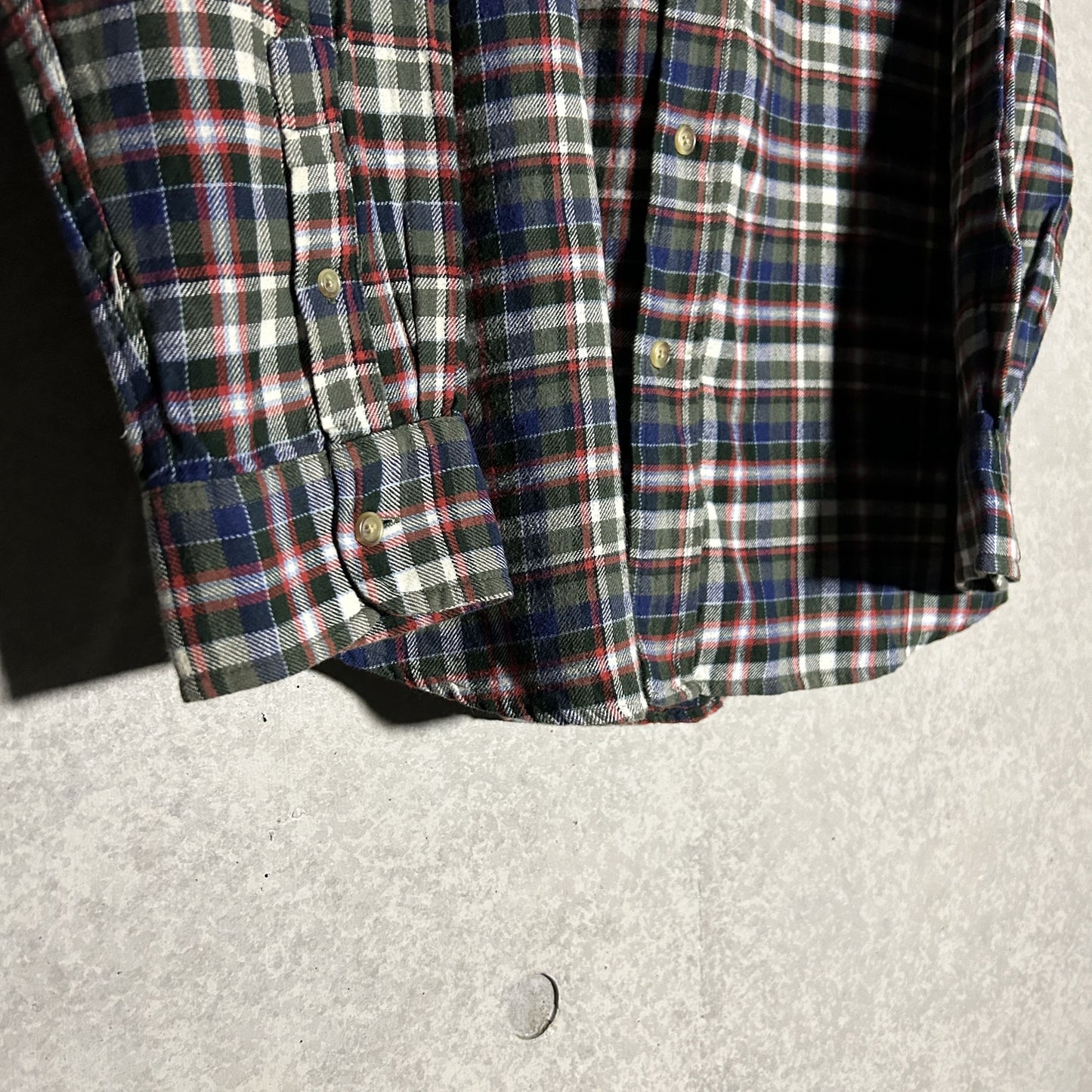 "CHAPS" check flannel shirt