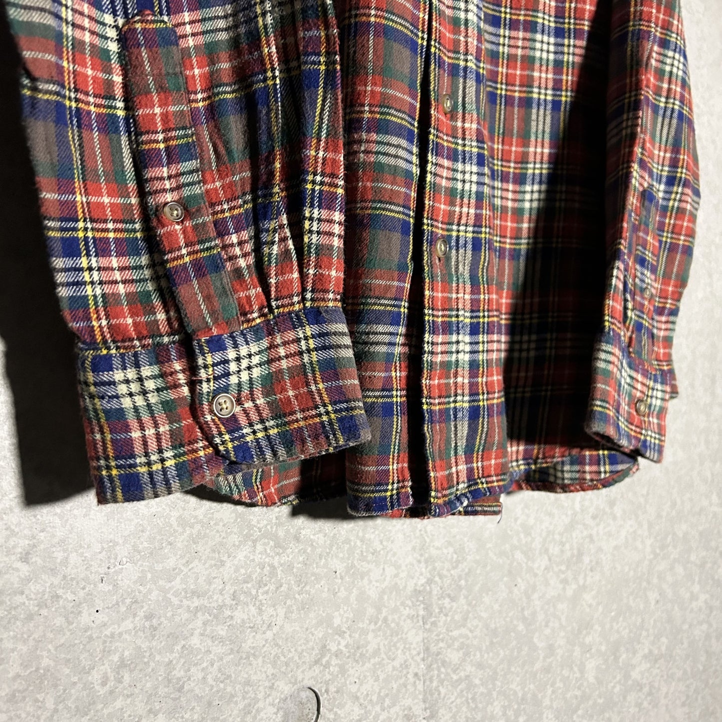 "CHAPS" check flannel shirt