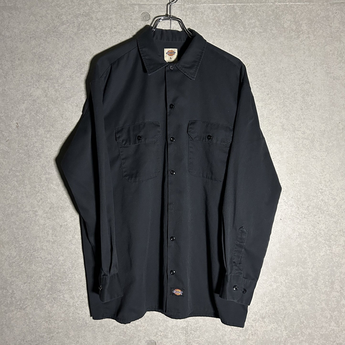 "Dickies" black work shirt