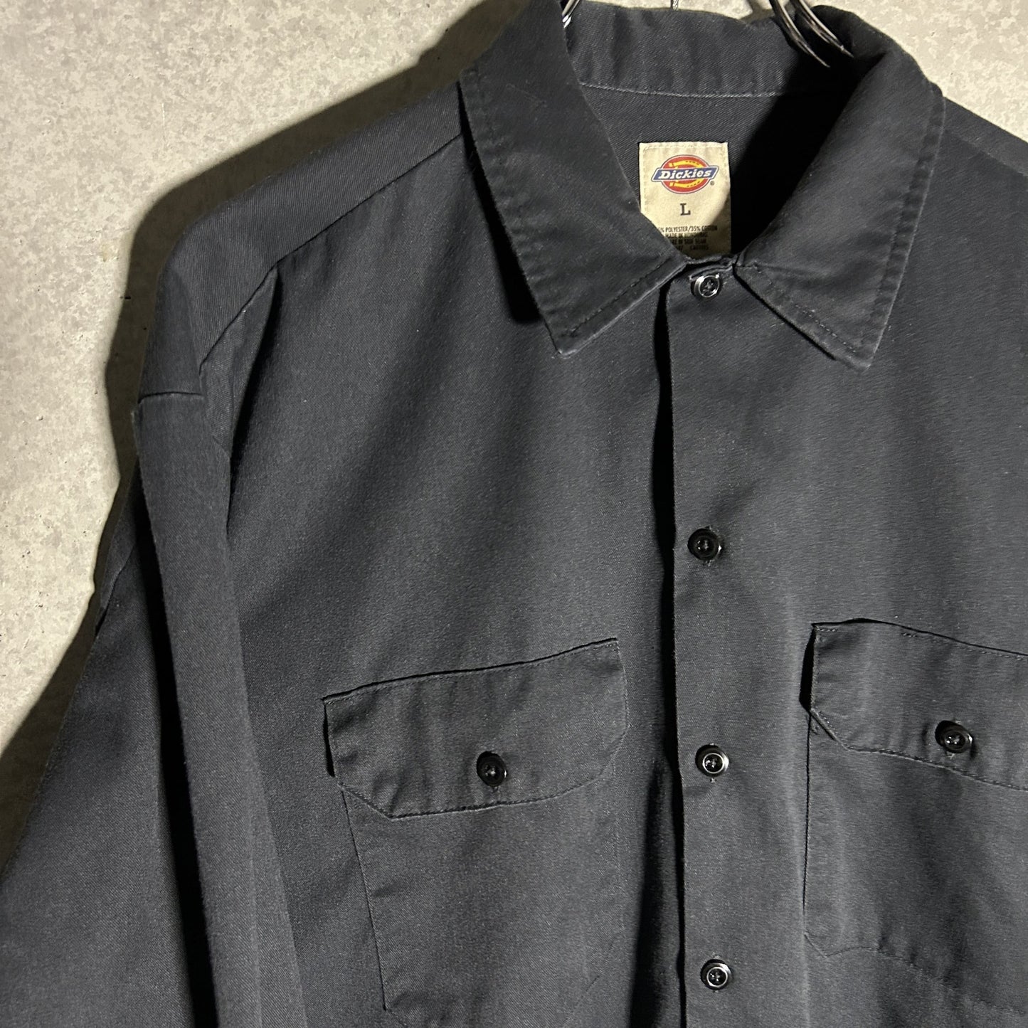 "Dickies" black work shirt