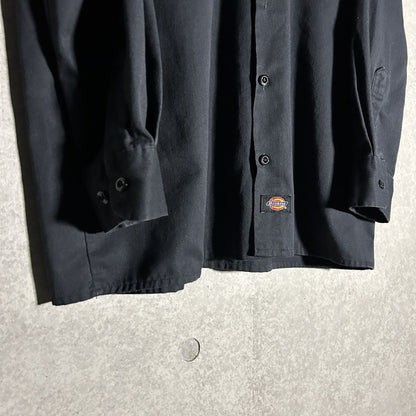 "Dickies" black work shirt