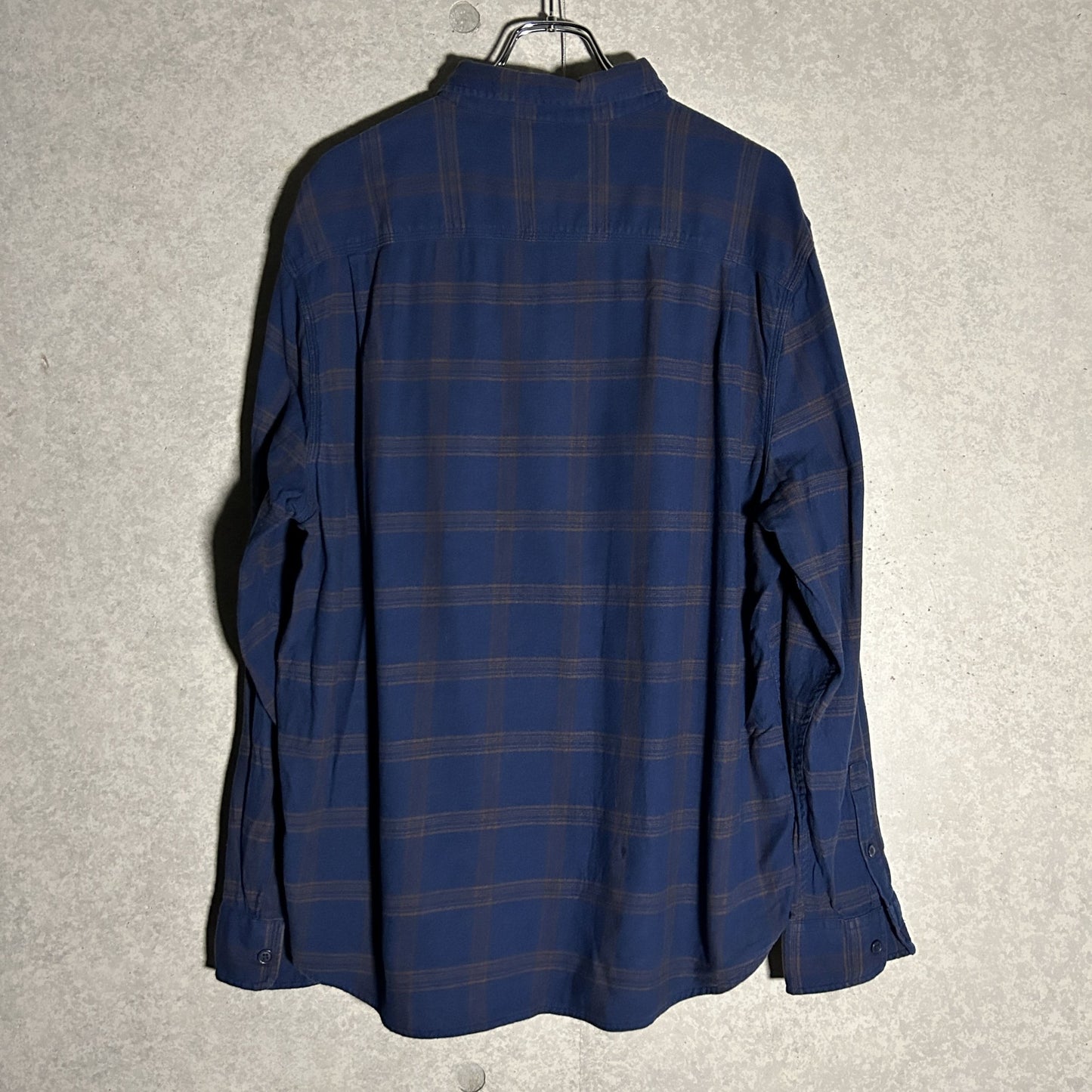 semi flannel check shirt