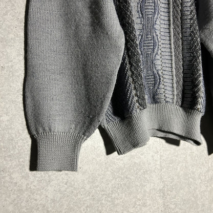 glay geometric pattern knit