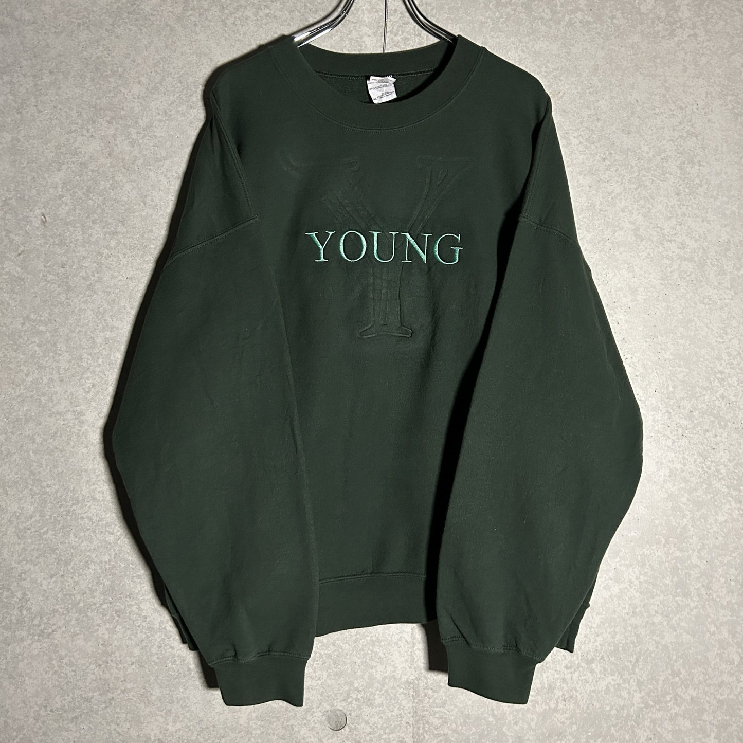 "GILDAN" "young" embroidery print sweat