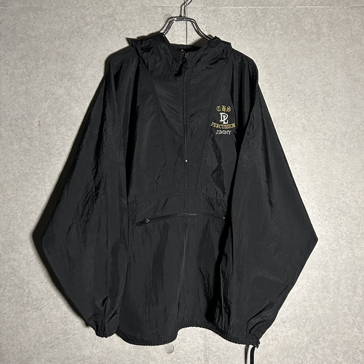 "PORT AUTHORITY" black nylon jacket