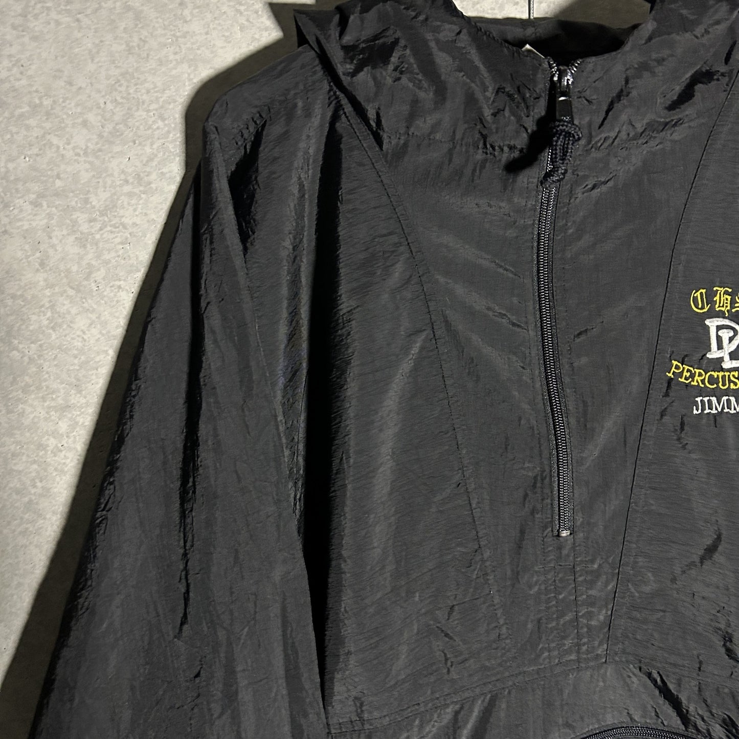 "PORT AUTHORITY" black nylon jacket