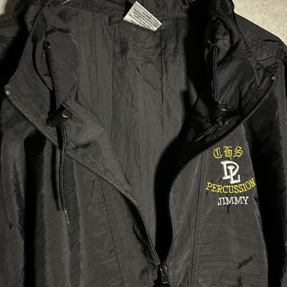 "PORT AUTHORITY" black nylon jacket