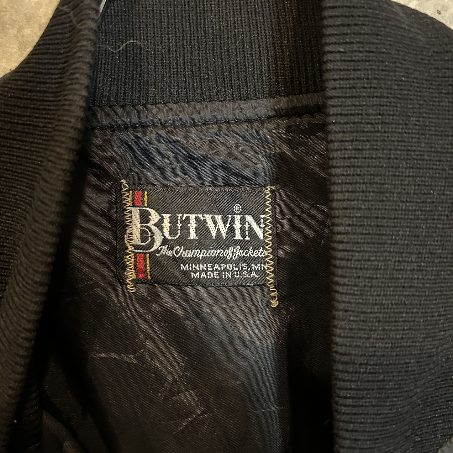 "BUTWIN" 80's one point blouson