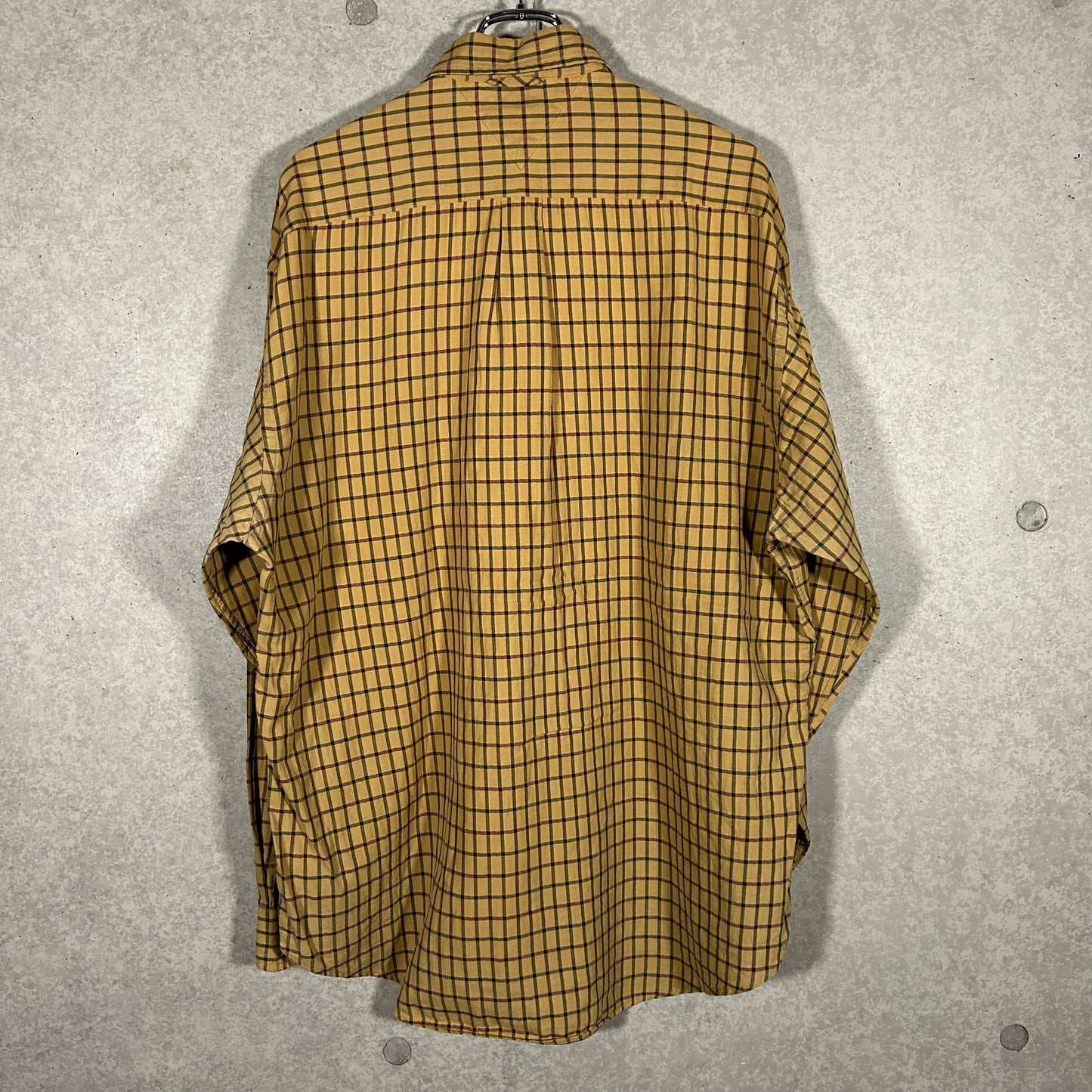 tommy hilfiger block check  shirt