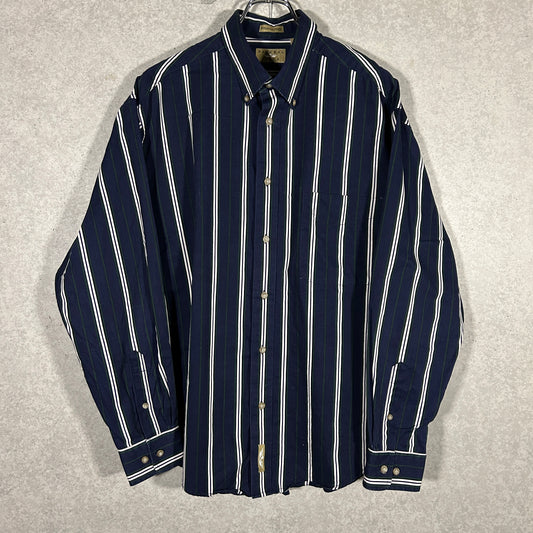 blue white stripe  shirt