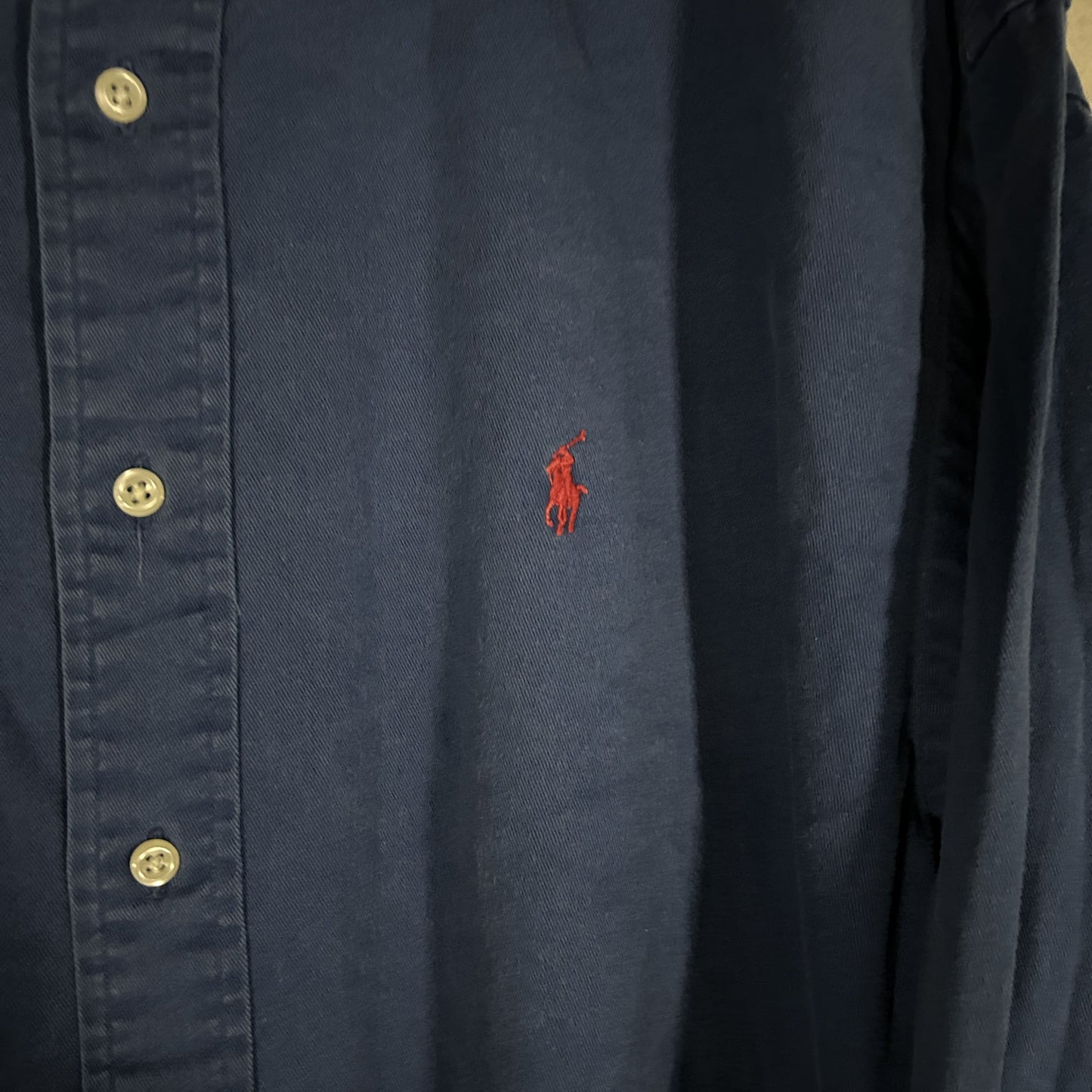 "Ralph Lauren" blue oxford  shirt