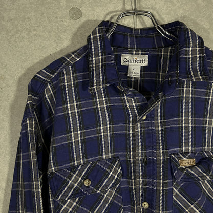 "Carhartt" check flannel shirt