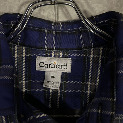 "Carhartt" check flannel shirt