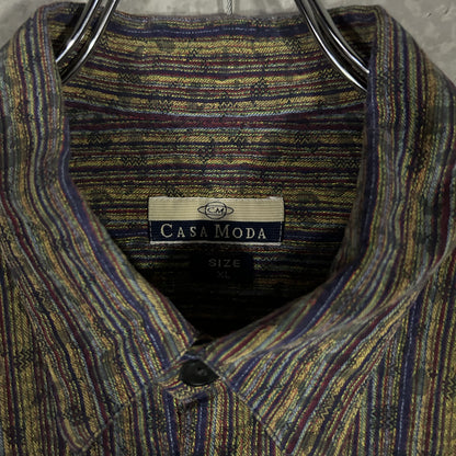 multi color classic stripe shirt