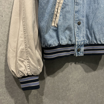 denim stadium jacket